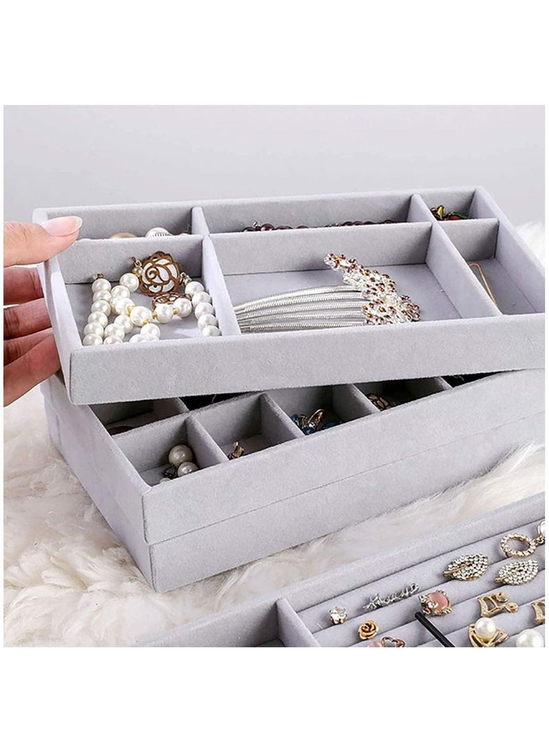 Generic - velvet Jewelry Drawer Organizer 4 Pieces Set - Image 1