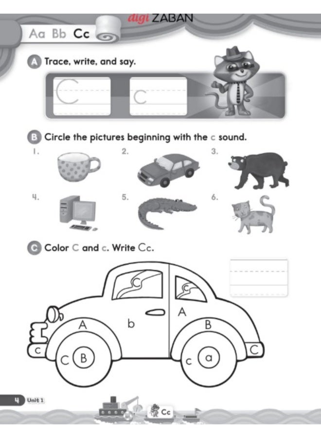 Oxford Phonics Book Word 1 The Alphabet Work Book - Image 5