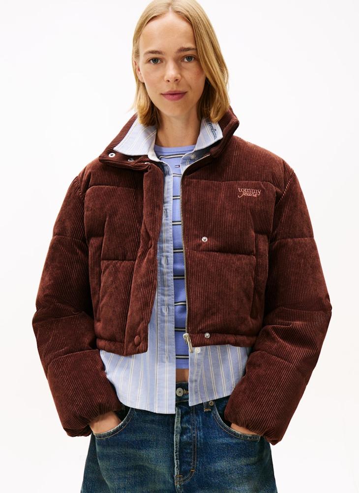 TOMMY JEANS Cord Puffer Jacket - Image 1