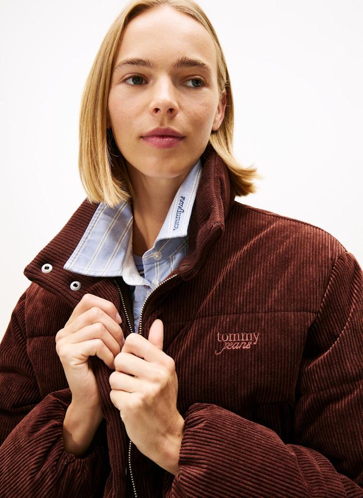 TOMMY JEANS Cord Puffer Jacket - Image 3