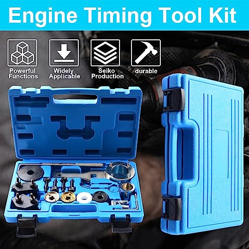 DOFOCH Engine Timing Chain Tool Kit for Audi 2008-2015 2.0L A3 A4 A5 A6 Q3 Q5 S3 TT Quattro, for 2008-2014 2.0L Volkswagen Beetle CC EOS Golf GTI Jetta Tiguan Passat, 6H109467N 06H109467R 06H109158N - Image 4