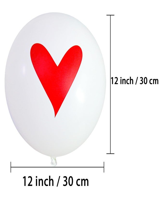 DelightBox Proposal Decorations, Marry Me Balloons Set for Engagement Party, 5 Piece Kit with 12 Inch Will You Marry Me & I Love You Decor, Red and White Valentines Day Supplies - Image 4