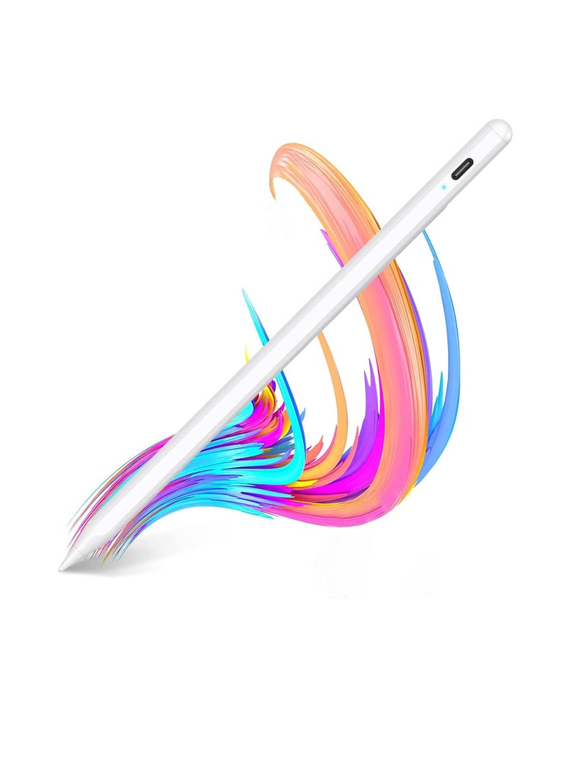 ماركة غير محددة - Stylus Pen for iPad with Active Pen with Palm Rejection and Smart Touch Magnetic Shortcut Key - Image 1