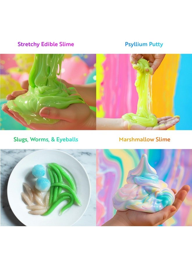 Playz Playz Edible Slime Candy Making Science Kit for Kids Ages 8-12 Years Old - Food Science Chemistry Kid Science Kit with 25 Experiments to Make Slime Chocolates, Educational Science Kits for Boy & Girls  - Image 3