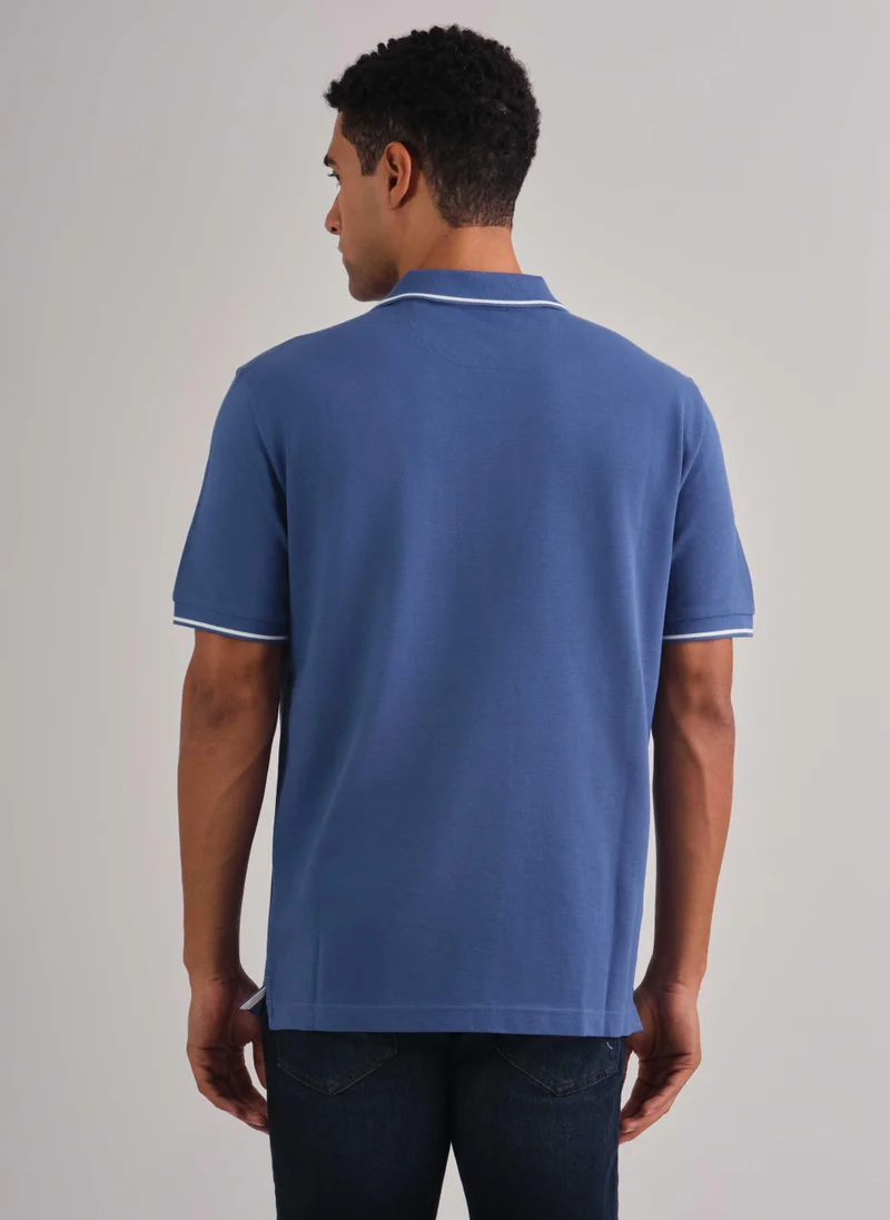 غانت Gant Tipping Short Sleeve Pique Polo