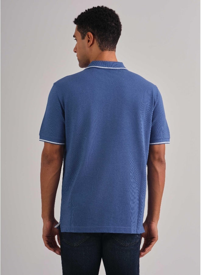 غانت Gant Tipping Short Sleeve Pique Polo - Image 2