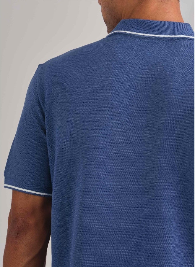 غانت Gant Tipping Short Sleeve Pique Polo - Image 3