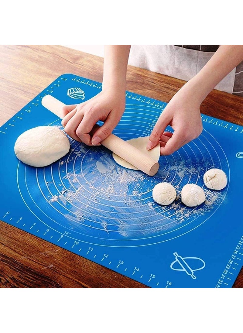 PURCHASE PLUSE PURCHASE PLUSE chapati Rolling mat Silicone mat for chapati rotimatic Silicon mat roti Rolling Sheet Baking mat for Kitchen roti Maker Fondant Mat Dough Rolling Mat Roti Chapati Mat 50 40  - Image 2