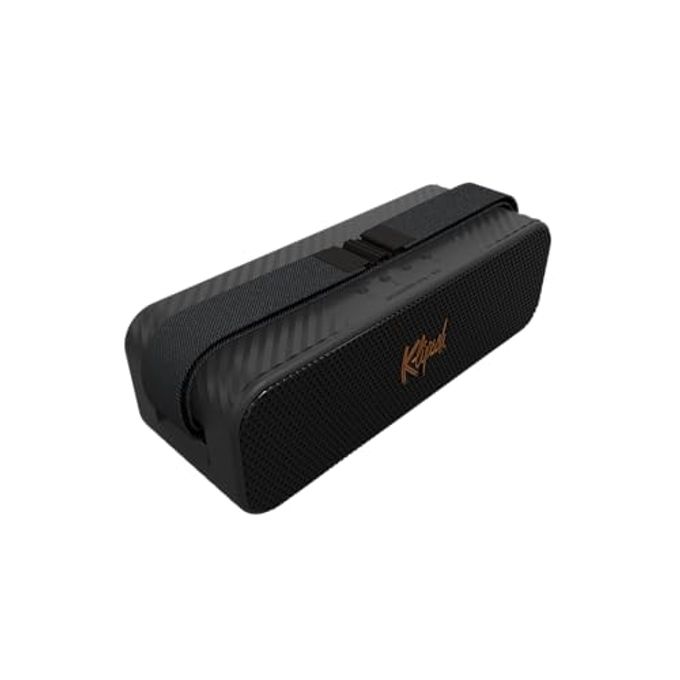 Klipsch The Detroit Portable Bluetooth Speaker With Dual 1" Tweeters And 3" Woofers, Ip67 Dust And Waterproof Rating, 20 Hours Of Playtime For A Premium Live Concert Experience - Image 1