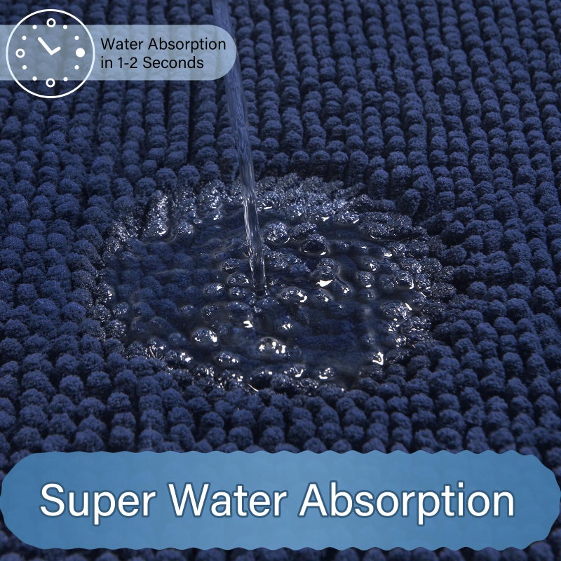 AROGAN سجادة الحمام Arogan مجموعات 2 قطعة 20 "" x20 " - Image 3