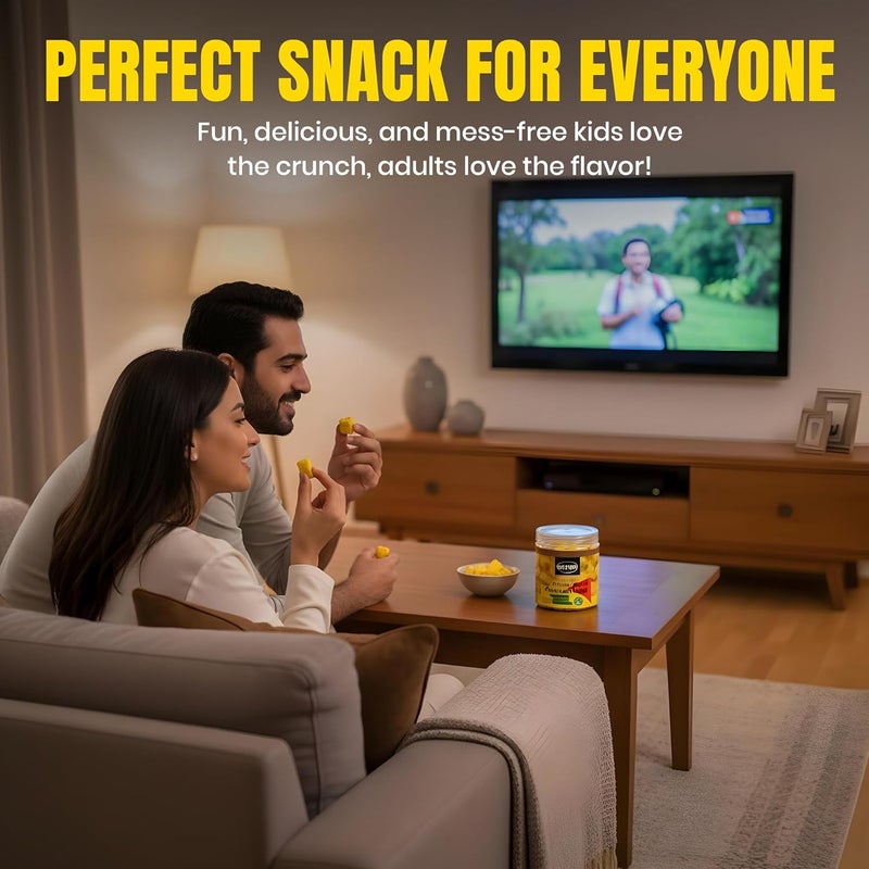 Karish Crunchy Bites Freeze-Dried Passion fruit Snacks - 100% Real Frozen Fruit - Light, Crispy & Healthy Go-To Snack - No Added Sugar - 55 g - Image 4