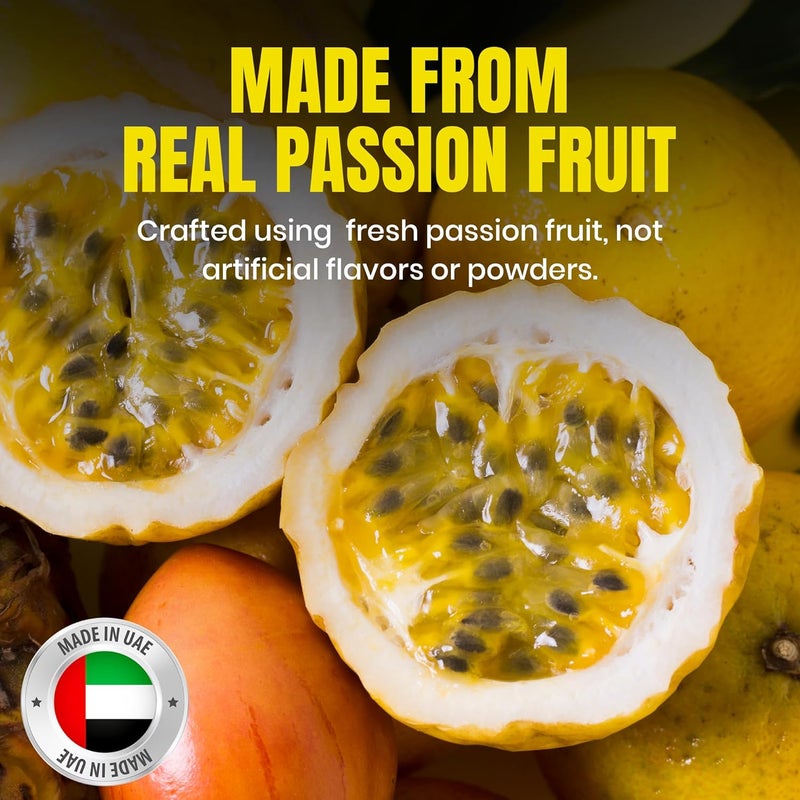 Karish Crunchy Bites Freeze-Dried Passion fruit Snacks - 100% Real Frozen Fruit - Light, Crispy & Healthy Go-To Snack - No Added Sugar - 55 g - Image 3