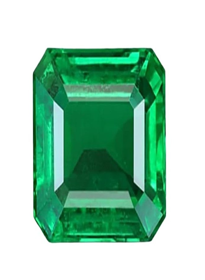 GEMS RIVER Natural Emerald Stone (Panna) 15.00 Carat Lab Certified Natural Emerald Stone Gemstone for Astrological Purpose (X321) - Image 2