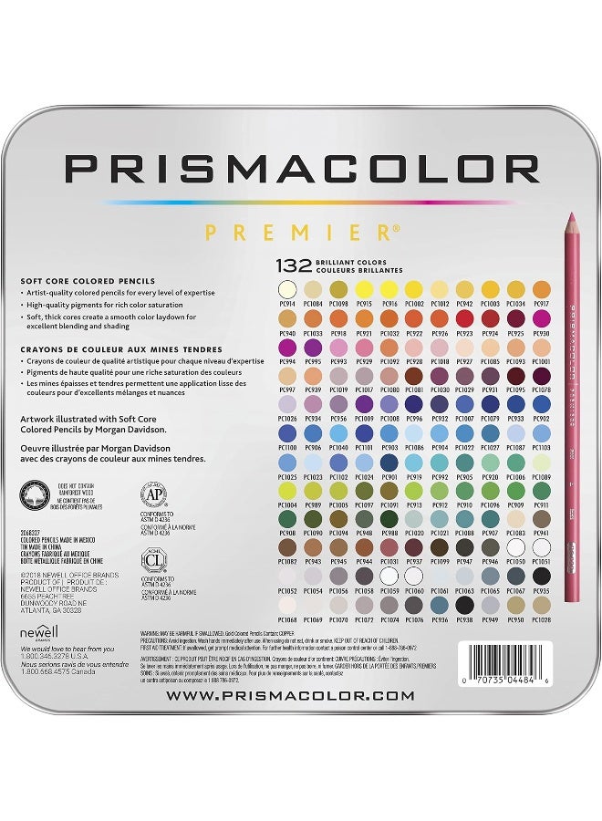 Prismacolor أقلام تلوين بريزماكولور بريمير، ناعمة القلب، 132 عبوة - Image 5