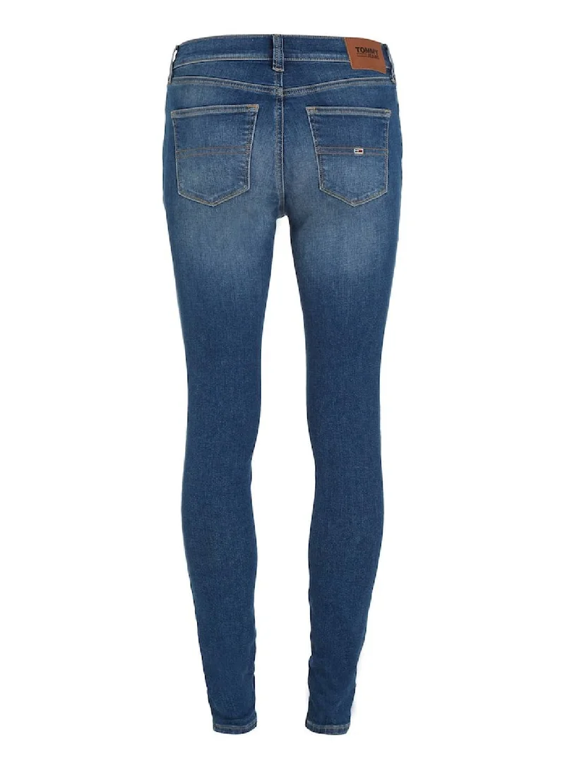TOMMY JEANS Nora Mid Rise Skinny Fit Faded Jeans
