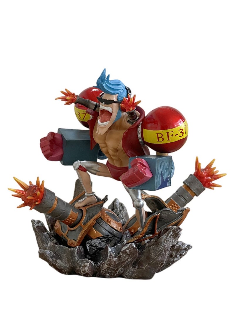 One Piece Franky Action Figure, Straw Hat Pirates Classic Character  - Image 4