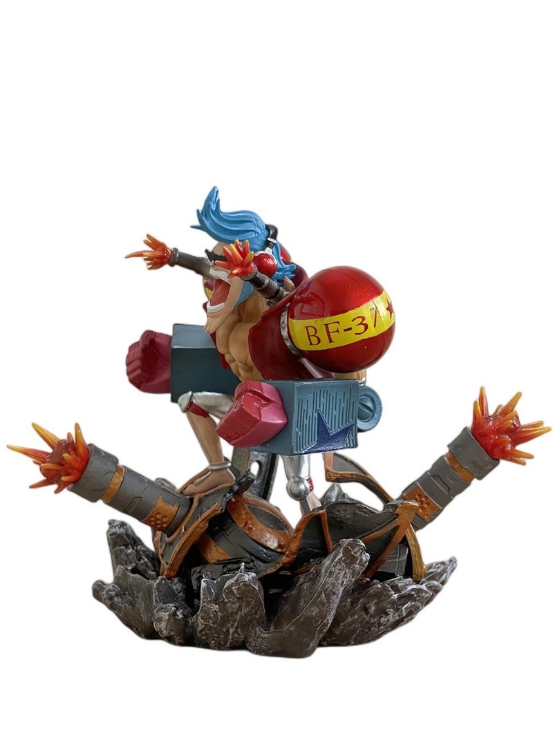 One Piece Franky Action Figure, Straw Hat Pirates Classic Character  - Image 2