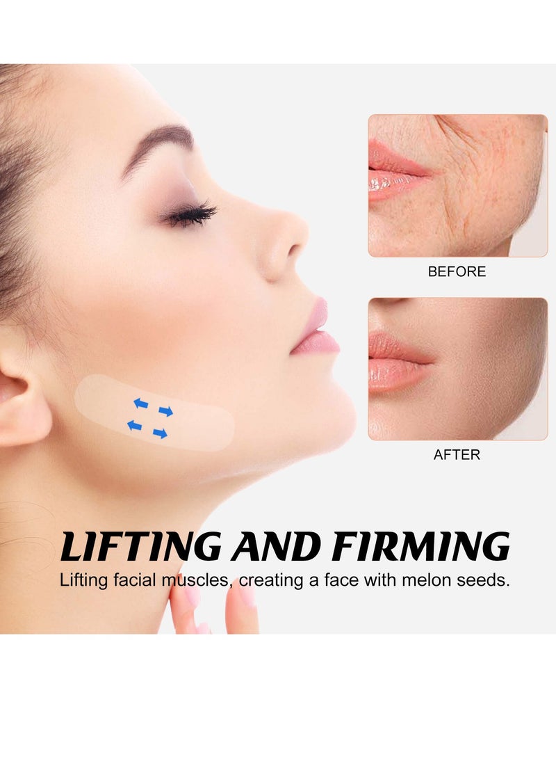 Jaysuing Invisible Face Lift Tape  Instant Face Lift Sticker Adhesive Face Lifting Patch Neck Eye Lift Tape Lift Sagging Skin  - Image 2