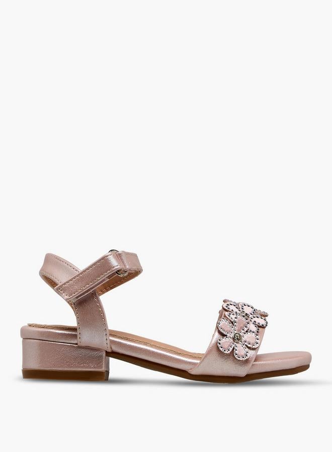 Flora Bella By Shoexpress Girls Block Heel Sandals - Image 3