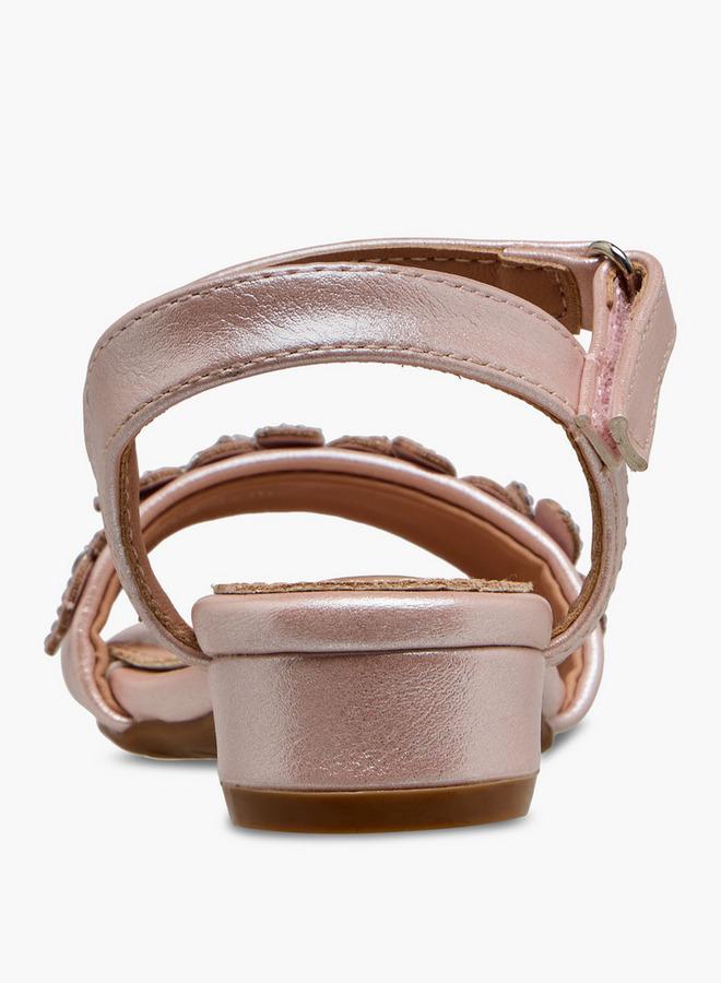 Flora Bella By Shoexpress Girls Block Heel Sandals - Image 5