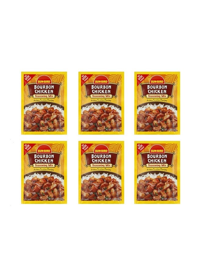 Sunbird Bourbon Chicken Seasoning Mix, 1.25 Ounce Packets (Pack of 6) - Image 1