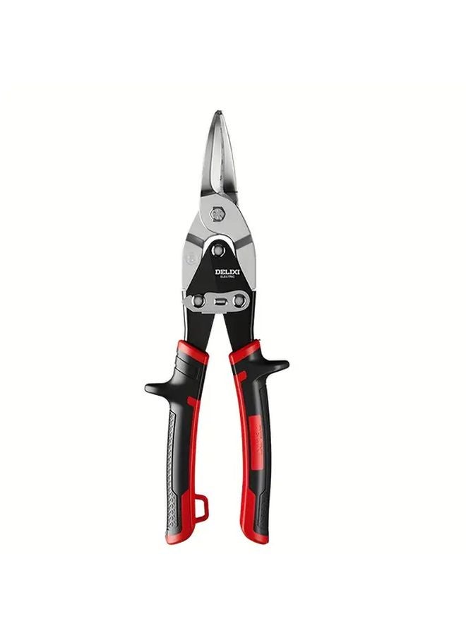 Straight Cut Metal Snips Industrial Grade Multi Directional Tin Scissors Hand Tool - Image 1