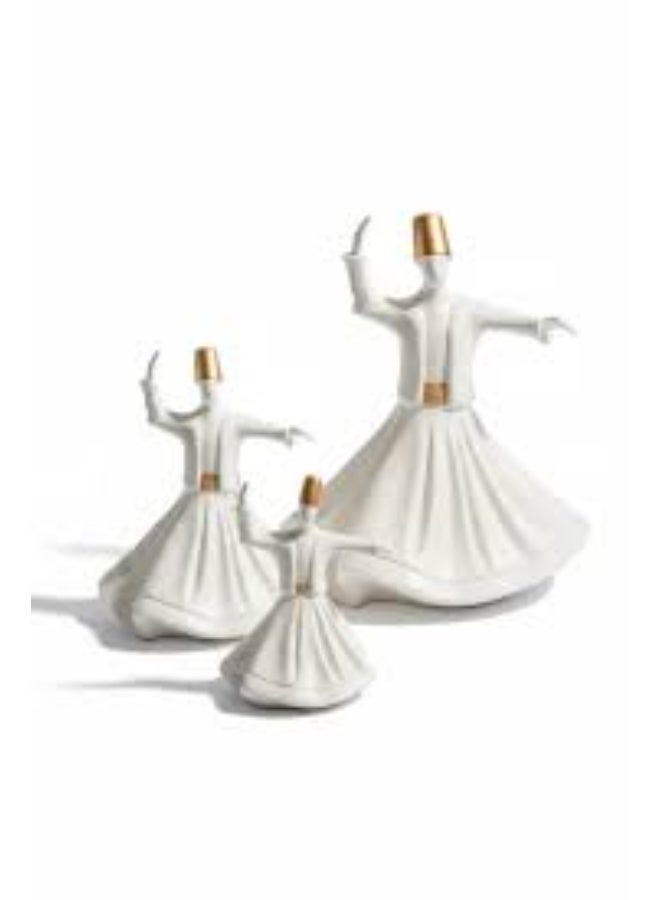 Ramadan Mawlid figurine set, polyester, various sizes