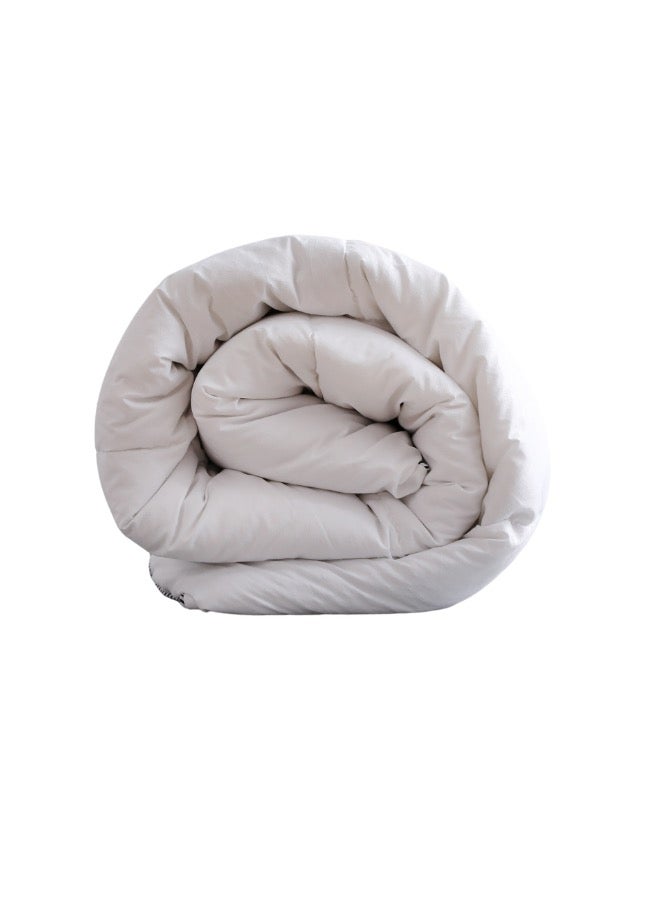 LUNA Home King size 220x240cm, soft and comfortable white comforter, duvet. - Image 1