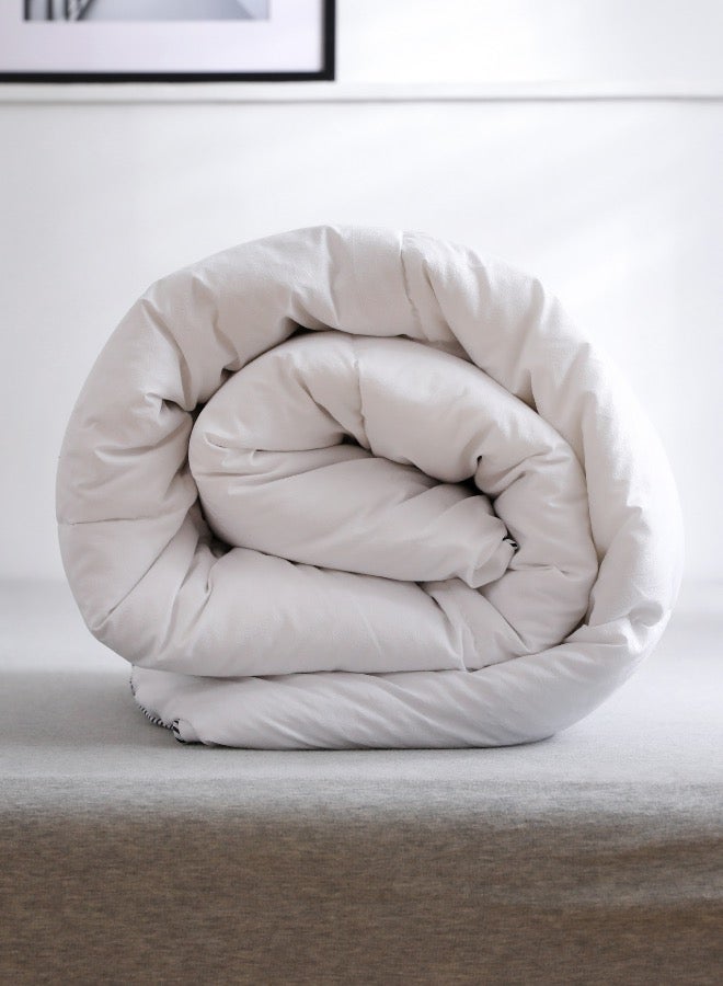 LUNA Home King size 220x240cm, soft and comfortable white comforter, duvet. - Image 2