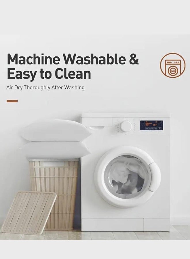 LUNA Home King size 220x240cm, soft and comfortable white comforter, duvet. - Image 5