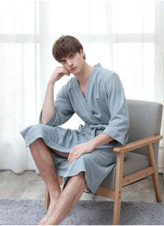 Waffle Knit Lightweight Bathrobe, Couple Bathrobe Set, Absorbent Bathrobe, Bathrobe Set, Spa Bathrobe For, Hotel, Spa, Home - Quick Drying - Soft, Size: Xl - pzsku/Z22504962E75E6E620E7BZ/45/_/1721288550/a5412cf7-1410-4b07-805e-86cbc7347ab8