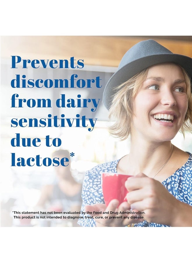 Lactaid - Lactaid Fast Act Lactose Intolerance Relief Caplets with Lactase Enzyme, 12 Travel Packs of 1-ct. - Image 1