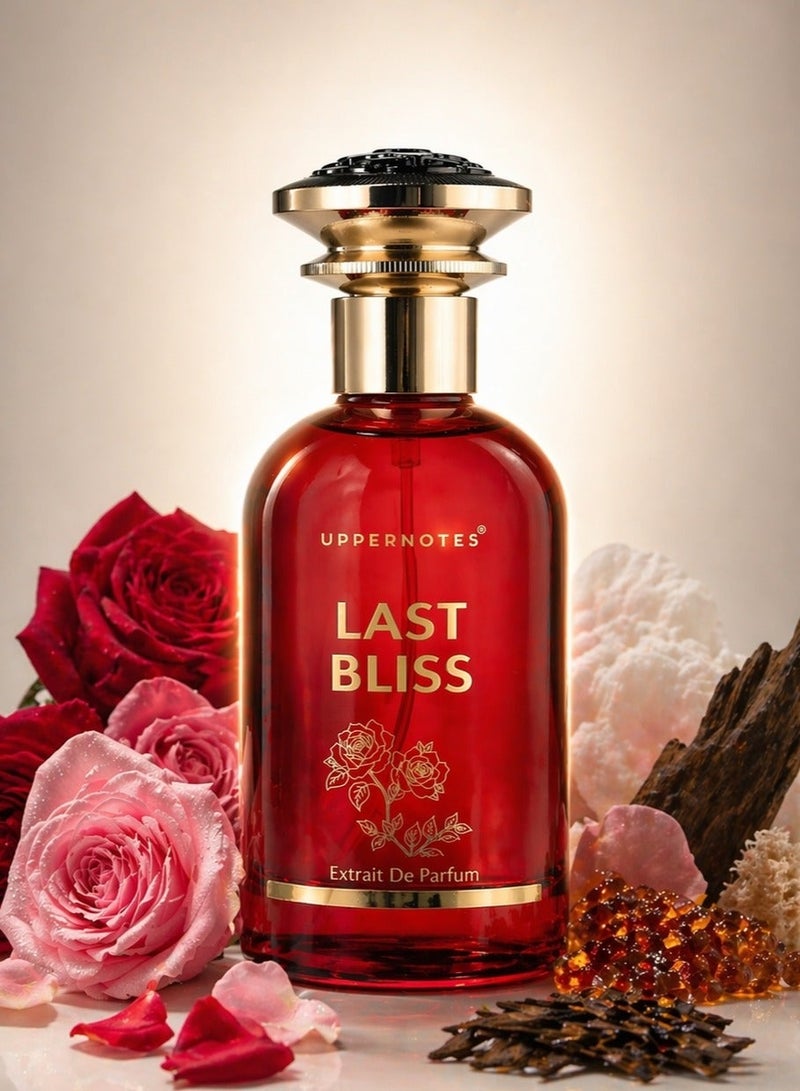 UpperNotes Last Bliss EDP Unisex Perfume 100ml | Rose Frankincense Agarwood Musk | Floral Woody Long Lasting Luxury Fragrance UAE - Image 1