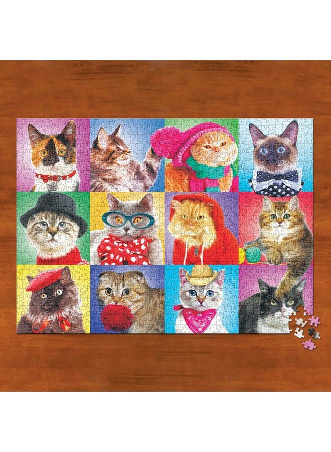 Eurographics Silly Cats 300 Piece Puzzle - Image 2