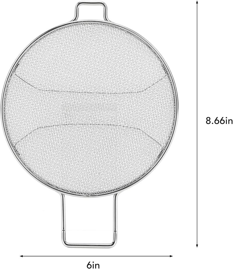 Detachable Stainless Steel Splatter for Foodi IG651, Fryer Splash Guard with Fine Grid Design, Dishwasher Safe Replacement Accessory for IG601 Series - Image 3