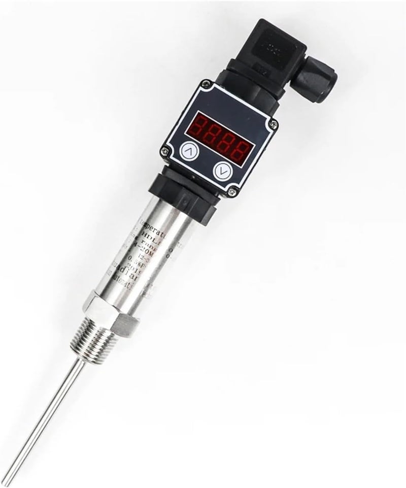 مستشعر حرارة للديزل/الماء/الزيت من نوع Pt100 بجهد 0-10V وعرض LCD (100 مم) - Image 3
