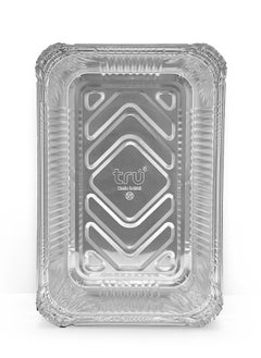 Tru Aluminum Food Containers 8389 890cc 100pcs with Lids  - Image 2