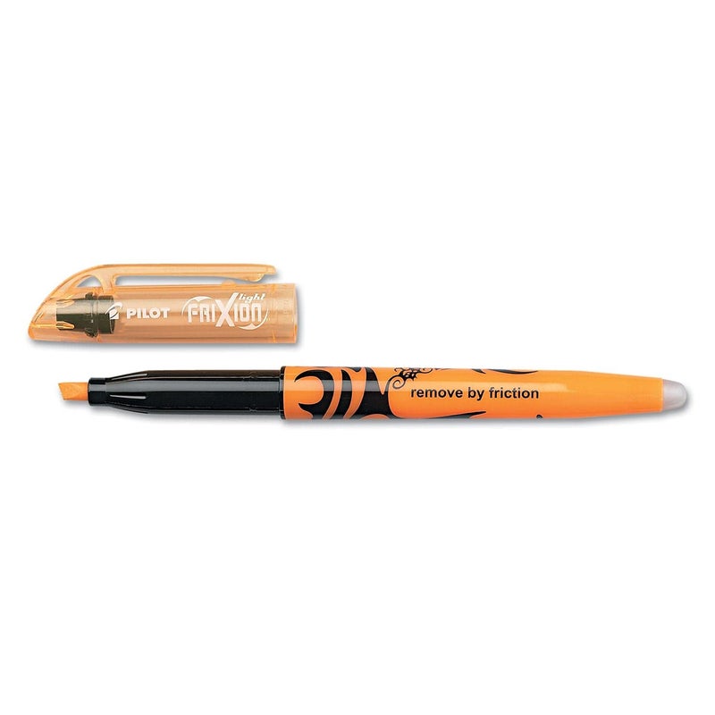 Pilot, FriXion Light Erasable Highlighters, Chisel Tip, Pack of 12, Orange - Image 2