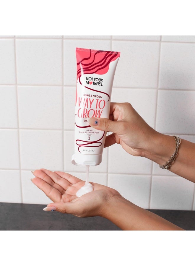 Not Your Mother's Way to Grow Shampoo and Conditioner (2-Pack) - 8 fl oz - Ideal for All Hair Types - Helps Cleanse, Moisturize, and Hydrate Dry and Damaged Hair - Image 3