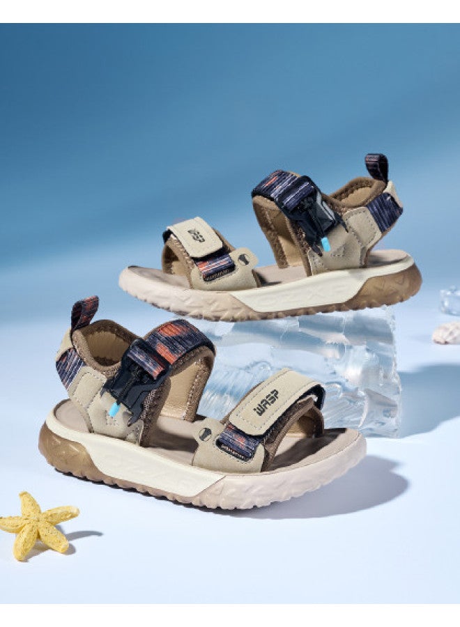 Bumblebee صنادل الأولاد، صنادل الأطفال مفتوحة الأصابع، صنادل رياضية ذات نعل ناعم للأطفال، أسلوب صيفي جديد، أحذية شاطئ للأطفال الكبار، عصرية - Image 1