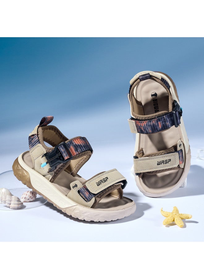 Bumblebee صنادل الأولاد، صنادل الأطفال مفتوحة الأصابع، صنادل رياضية ذات نعل ناعم للأطفال، أسلوب صيفي جديد، أحذية شاطئ للأطفال الكبار، عصرية - Image 4