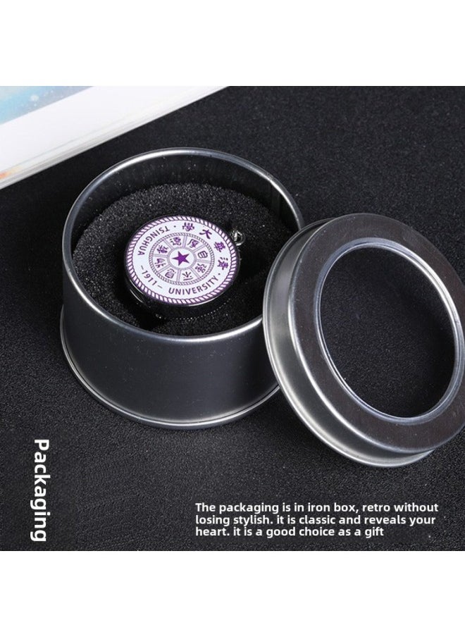 شارة المدرسة الإبداعية U القرص 32G حروف شعار نمط التخرج هدية تذكارية هدية U Disk Printing Company LOGO-اللون: أسود-السعة: كمية كبيرة من Cong  - Image 4