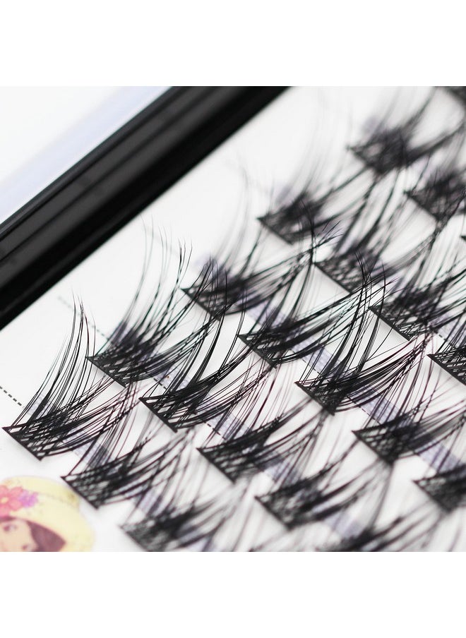 Vayator 10+12Mm Mixed/12+14Mm Mixed/14+16Mm Mixed Professional Makeup Cluster Eyelashes Grafting Eyelash Extension Individual Eyelash (D14+16Mm Mixed)  - Image 4
