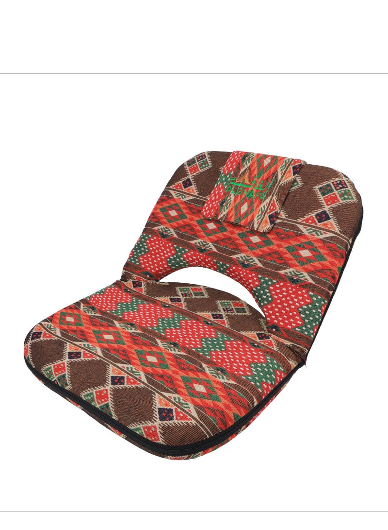 ALGHAFA Folding chair with backrest, comfortable movable backrest, for outdoor trips and camping , For adults and children  - Image 3
