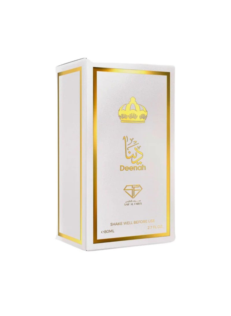 SAIF AL FARES Deenah Perfume for Men & Women (Inspired by Gucci Bloom) 80ML - Image 2
