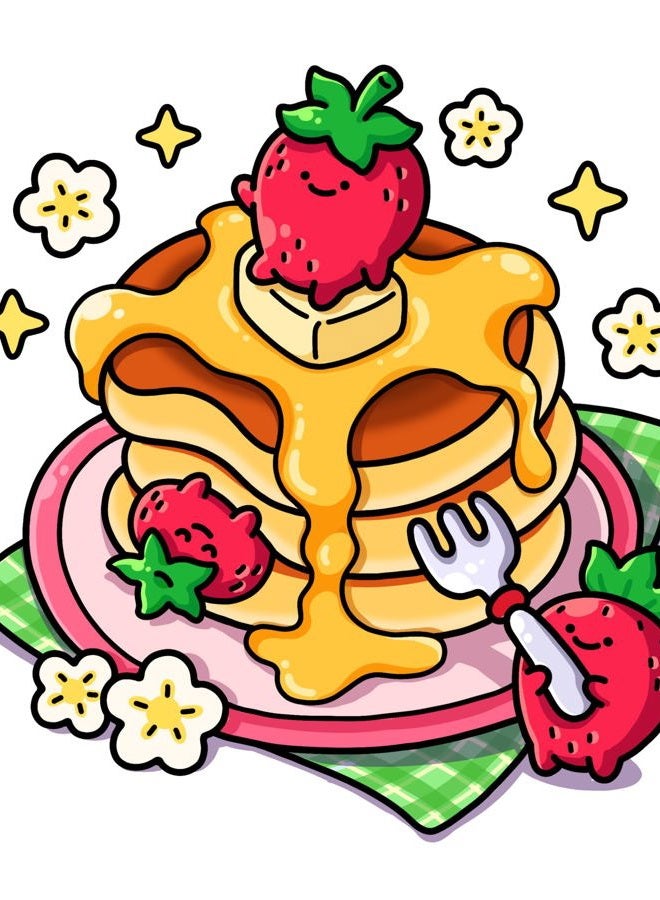 independently published Veggie Life: Fruits and Vegetables Coloring Book for Adults and Teens - Image 3
