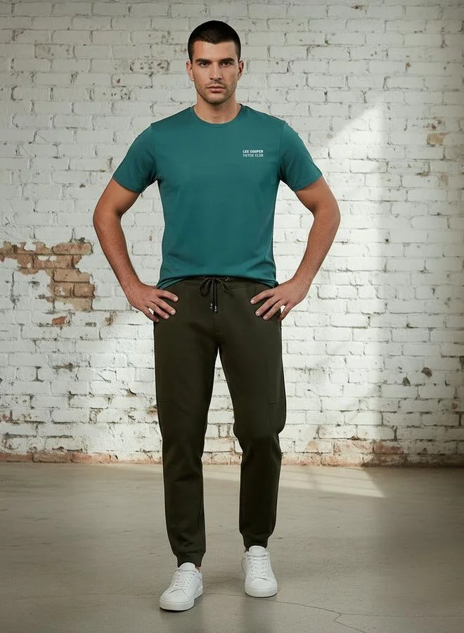 لي كوبر تيشيرت رجالي لي كوبر بطبعة جرافيك وأكمام قصيرة