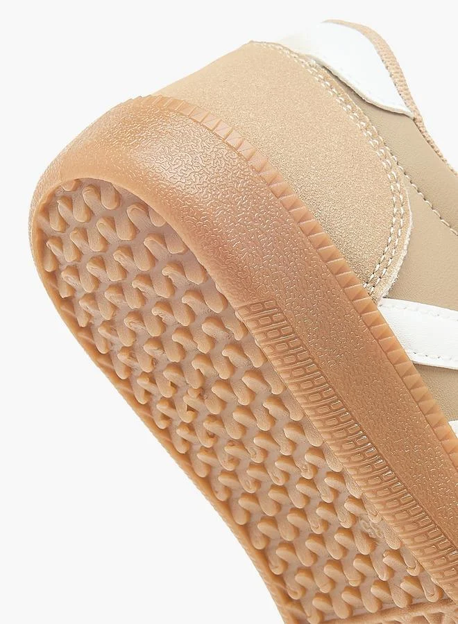 Oaklan by Shoexpress BEIGE Oakland Girls Walking Shoes With Hook & Loop Closure for Women | Best Price UAE