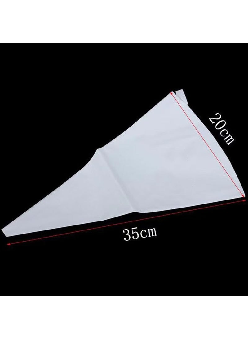 ماركة غير محددة - 1 قطعة 35cm القطن القابل لإعادة الاستخدام كريم المعجنات والسكر والخبز وأكياس الكيك الطبخ أدوات الأنابيب وأكياس الاكسسوارات المطبخ صديقة للبيئة - Image 1