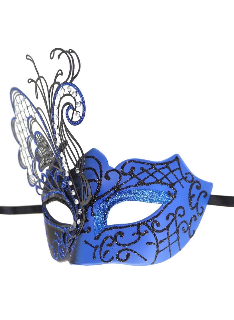 general Mysterious Venetian Couple Mask Butterfly Lady Masquerade Party Mask Evening Prom Ball Mask Bar Costumes Accessory - Image 3